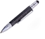 Picture of TROIKA Multitasking-Kugelschreiber LILIPUT TOOL PEN schwarz