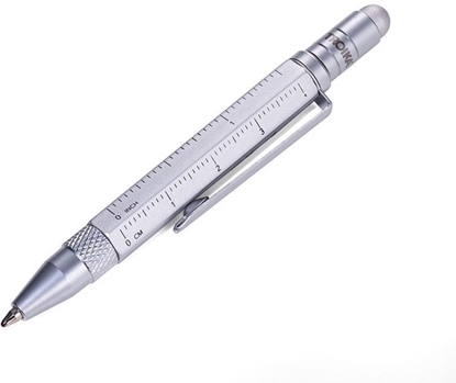 Picture of TROIKA Multitasking-Kugelschreiber LILIPUT TOOL PEN silber