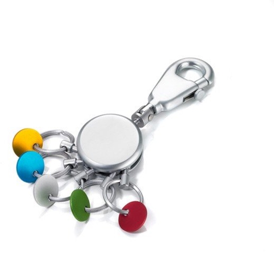 Picture of TROIKA Schlüsselanhänger PATENT/Colour matt