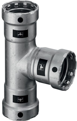 Attēls no Trójnik 1/2 x 1/2 x 1/2 stal / ocynkowanecznik do rur