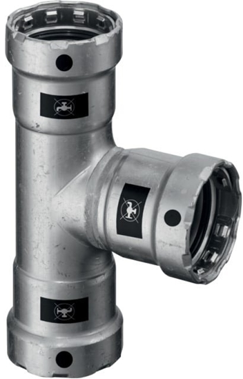 Picture of Trójnik 1/2 x 1/2 x 1/2 stal / ocynkowanecznik do rur