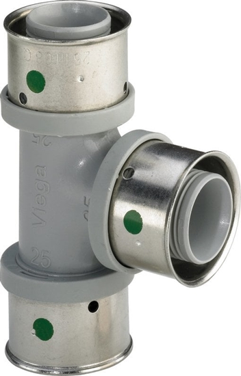 Picture of Trójnik 25 x 16 x 20 tworzywo sztuczne / szarycznik do rur