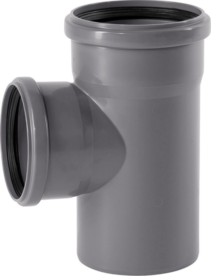 Picture of Trójnik kanalizacji wewntrznej PP 125/110/87 HTEA szary