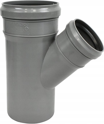 Picture of Trójnik PVC 110*075*45^ PP AMAX