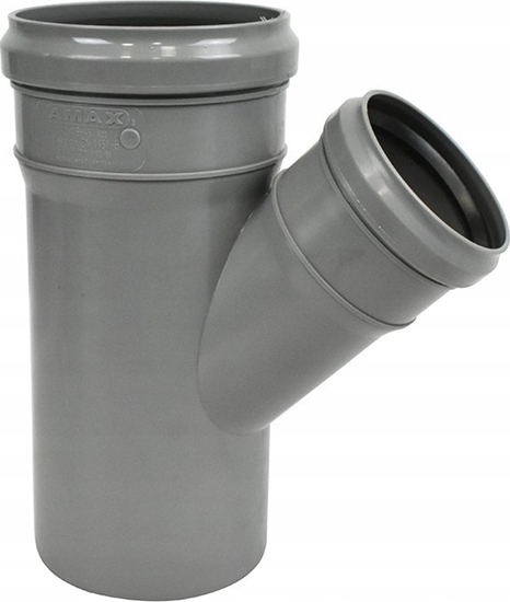 Picture of Trójnik PVC 110*075*45^ PP AMAX