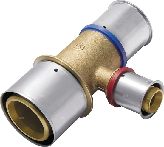 Picture of Trójnik redukcyjny mosiny Press - 63/20/63KAN-THERM