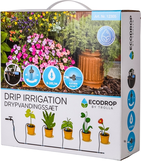 Picture of TROLLA Drypsystem 1 t/5 krukker, Ecodrop