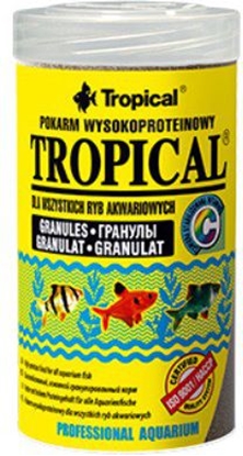 Изображение Tropical Granulat wysokobiakowy pokarm dla ryb 20g