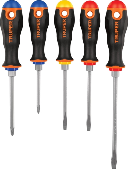 Picture of Skrūvgriežu komplekts Truper DTJ-5B; 5 gab.