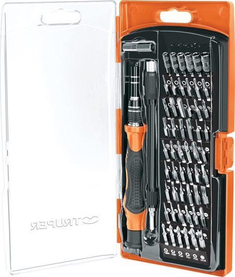 Изображение Skrūvgriežu uzgaļu komplekts Truper JOY-57; 57 gab.