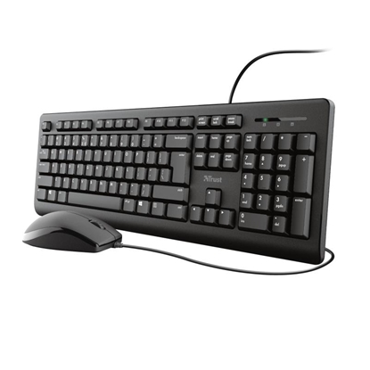 Picture of Trust Keyboard + Mouse 23970 Black