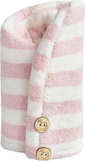Picture of Trust my Sister TRUST MY SISTER_Rcznik do wosów z mikrofibry Róowo-Biay
