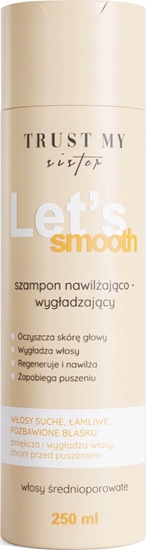 Изображение TRUST MY SISTER_Szampon do wosów rednioporowatych intensywnie nawilajco-wygadzajcy 250ml