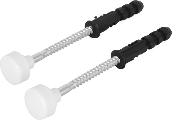 Изображение Tualetes poda stiprinājums 6*80 (2gab) balts