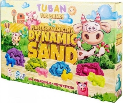 Attēls no TUBAN Piasek dynamiczny - zestaw farma