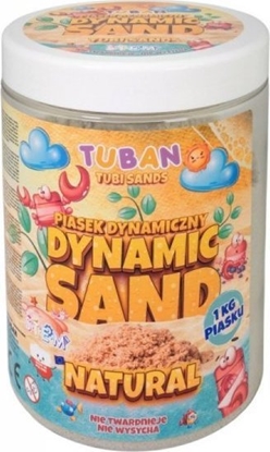 Attēls no TUBAN Piasek dynamiczny naturalny 1kg