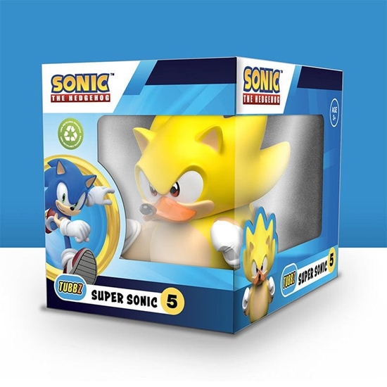 Picture of TUBBZ Sammelente - Sonic Super Sonic in Box              9cm
