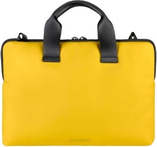 Изображение Torba Tucano Tucano Gommo Slim Brief  14''  dzeltena - Soma portativajam datoram