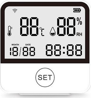 Attēls no Tuya TUYA imanusis temperatros ir drgms jutiklis, Wi-Fi