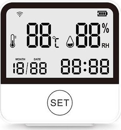 Picture of Tuya TUYA imanusis temperatros ir drgms jutiklis, Wi-Fi