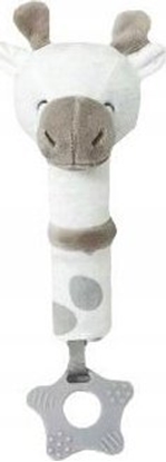 Picture of TULILO - 9392 ZABAWKA Z DWIKIEM         YRAFKA SZARO-BIAA 17CM