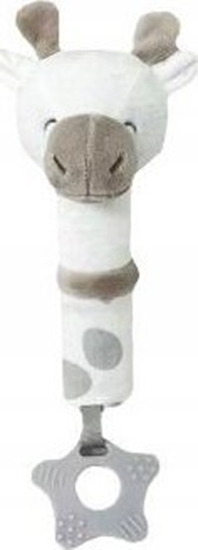Picture of TULILO - 9392 ZABAWKA Z DWIKIEM         YRAFKA SZARO-BIAA 17CM