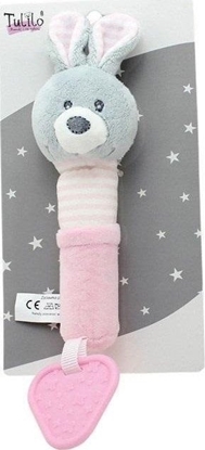 Picture of Tulilo Króliczek róowy z dwikiem 17cm