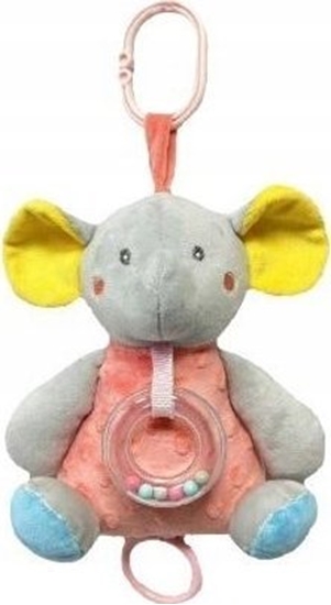 Изображение Tullo Pozytywka sonik brzoskwiniowo-szary 18 cm