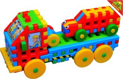 Picture of Tupiko Klocki konstrukcyjne pomoc drogowa ciarówka