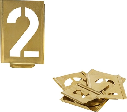 Picture of Turnus Szablon do znakowania 0-9wysokosc czcionki 40mm TURNUS