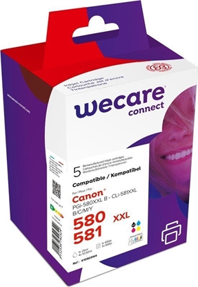 Picture of Tusz Armor WECARE Wkad ARMOR do CANON PIXMA TR7550,TR8550,TS6150,TS8150 (K10503W4), czarny+CMY,26ml/4x12.2ml