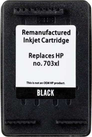 Изображение Tusz Superbulk Superbulk Tusz do drukarki HP B-H703Bk (zamiennik HP 703 CD887) Standard czarny