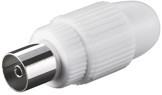 Picture of TV COAXIAL PLUG 9.5 MM FEM -