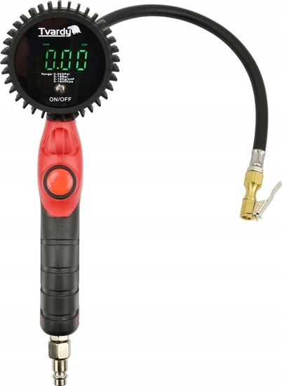 Picture of Tvardy Profesjonalny pistolet do pompowania kó z cyfrowym manometrem LED 0-18bar (20)