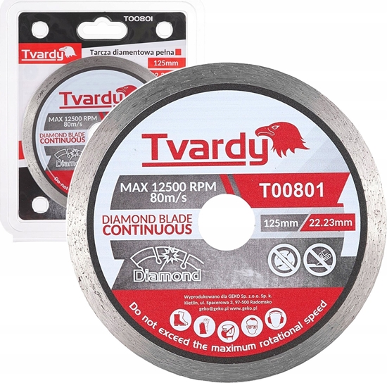 Picture of Tvardy Tarcza diamentowa Pena 125x7.5x22.23mm (100)