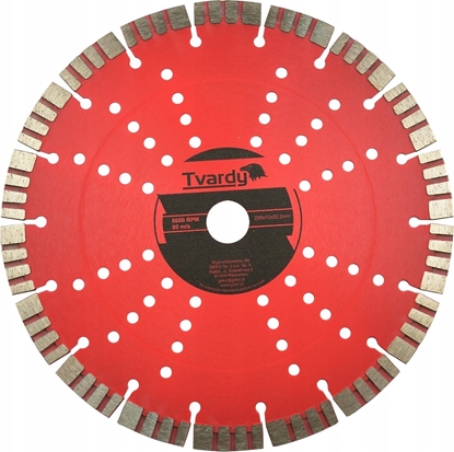 Picture of Tvardy Tarcza diamentowa segmentowa 230x12mm (25)