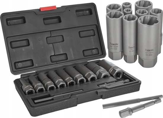 Picture of Tvardy Zestaw dugich nasadek do urwanych rub 11 el. 6-19mm CR-MO (10)