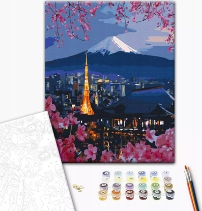 Picture of Twoje Hobby Malowanie po numerach BRUSHME, 40x50 cm, podró po Japonii, 1 szt.