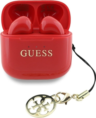 Изображение Guess Glossy Effect Printed Classic Logo & Charm Wireless Headphones
