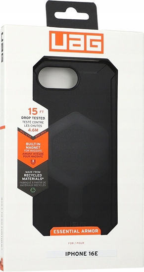 Picture of UAG Essential Armor Magsafe - obudowa ochronna do iPhone 16e (2025) kompatybilna z MagSafe (black)