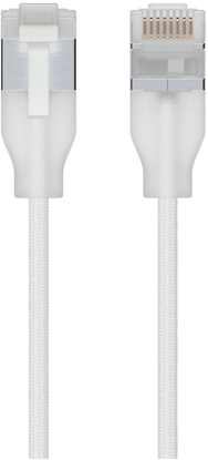 Attēls no Ubiquiti UACC-Cable-Patch-EL-C6A-2M-W kabel sieciowy Póprzezroczysty, Biay Cat6a