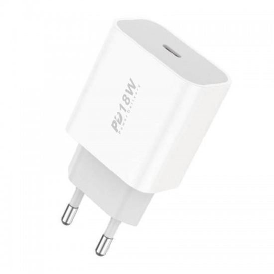 Изображение UBS-C tīkla lādētājs | 18W | Atbalsta Quick Charging | Foneng