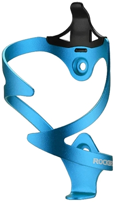 Attēls no Uchwyt aluminiowy rowerowy na bidon butelk - niebieski Uchwyt aluminiowy rowerowy na bidon butelk - niebieski