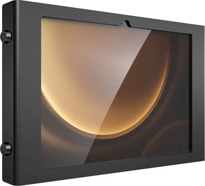 Изображение Uchwyt Compulocks Compulocks Galaxy Tab S9+/S9FE+ 12.4" Apex Secured Enclosure Wall Mount - Gehause - tragbare, freiliegende Front-/Ruckkamera und Sensoren - fur Tablett - verriegelbar - Metallrahmen - Schwarz - Bildschirmgrosse: 27.9 cm (12.4") - auf Bod
