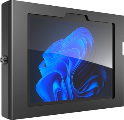 Picture of Uchwyt Compulocks Compulocks Surface GO 1-4 Gen Apex Secured Enclosure - Gehause - freiliegende Front-/Ruckkamera und Sensoren - fur Tablett - gesichert - verriegelbar - Metallrahmen - Schwarz - fur Microsoft Surface Go, Go 2, Go 3, Go 4 for Business