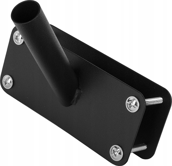 Изображение UCHWYT DO FLAGI BALKONOWY 170X70 JEDNORAMIENNY PROSTY CZARNY