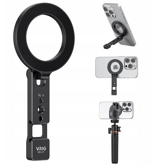 Picture of Uchwyt Mocowanie Magnetyczne Magnes Grip Na 1/4 Iso Telefon Iphone Magsafe / Mg-23