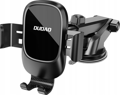 Attēls no Dudao Dudao F5N+ smartphone holder with suction cup, gravity - black
