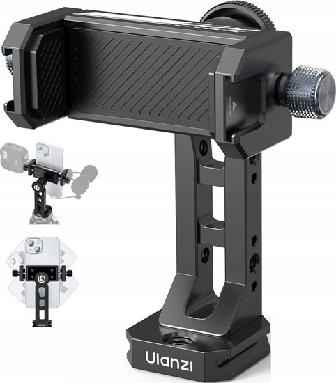 Picture of Uchwyt na Statyw 360s 2x ISO 1/4 3/8 Arca Swiss UKA na Telefon / ULANZI MA53