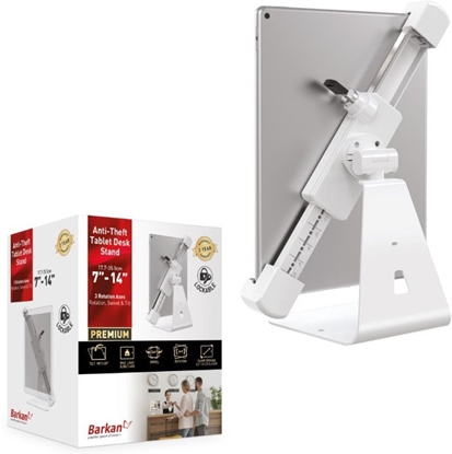 Attēls no Uchwyt na Tablet 7-14 Barkan z Blokad na Zamek Obrotowy Stojak do Tabletu